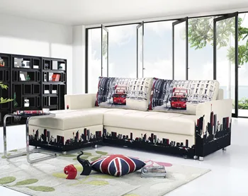 Wholesale European Style L Shaped Sleep Foldable Furniture Sofa Bed Sofasbed Living Room Sofas