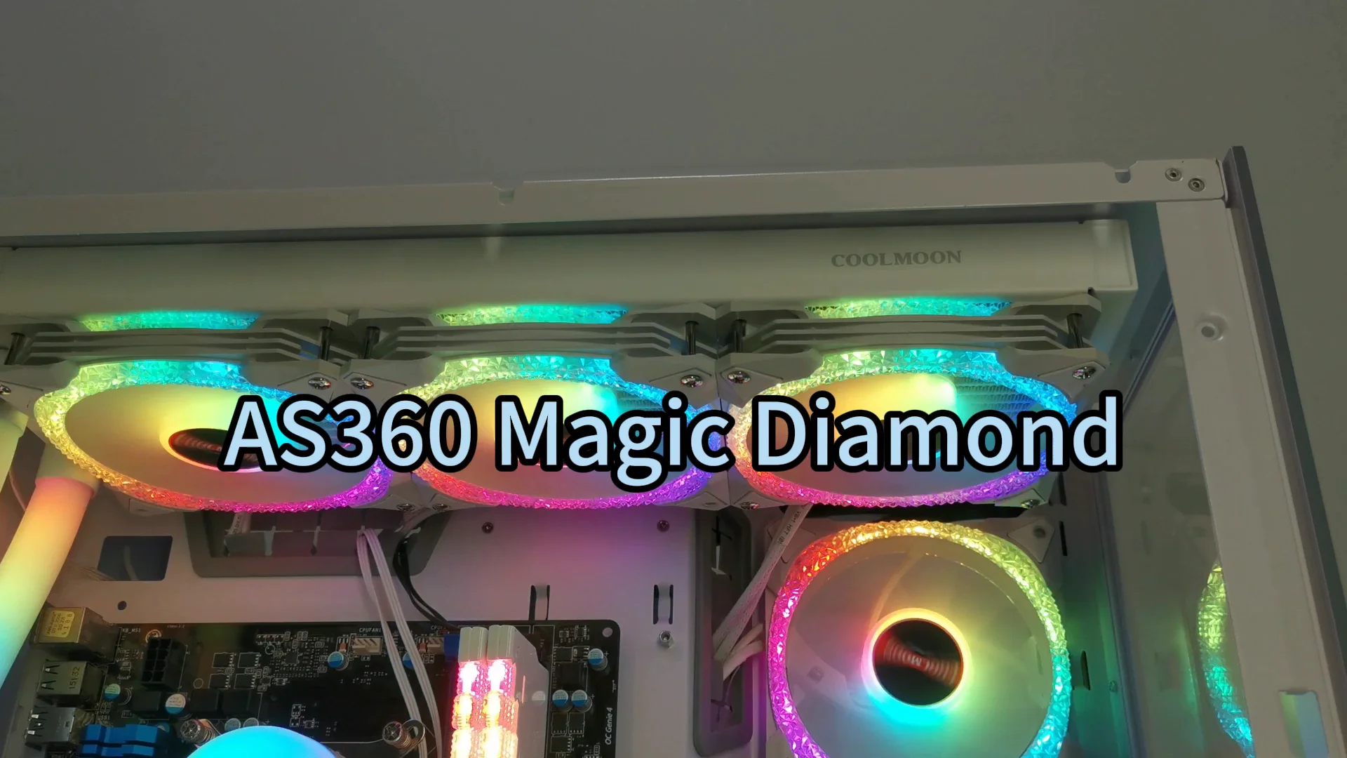 New Design Coolmoon Upgrade Cpu Cooler Radiator Liquid 360mm High ...