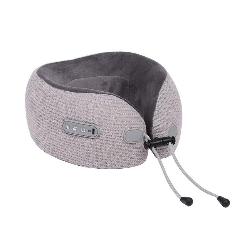 Travel Neck Pillow with Massage and Heat Function