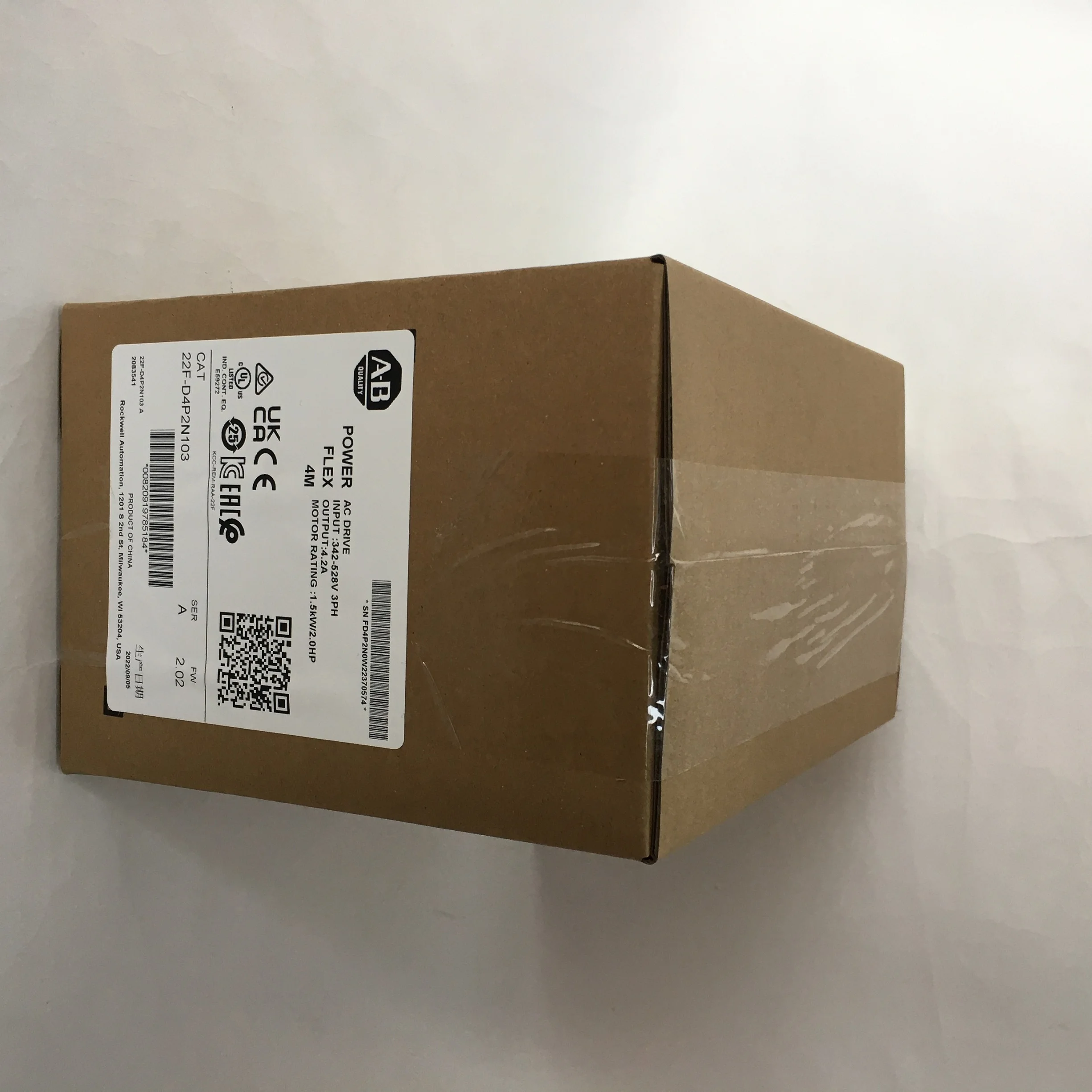 Allen-Bradley AC drive 22F-D4P2N103