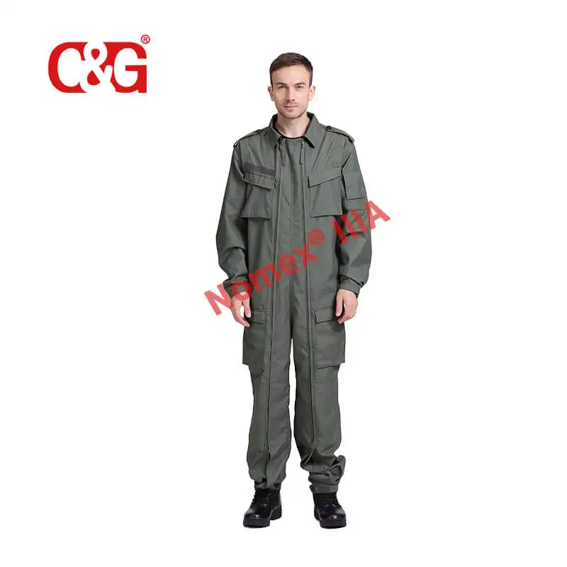 Aviation Fighter Pilot Nomex Coverall - Fire Retardant