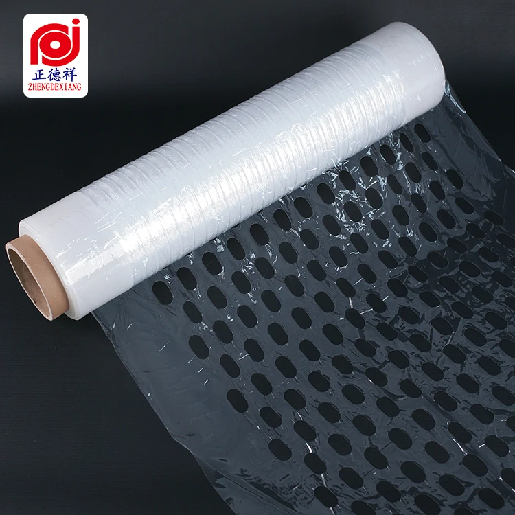 High Quality Vented Perforated Breathable Stretch Film Used for Pallet Wrap