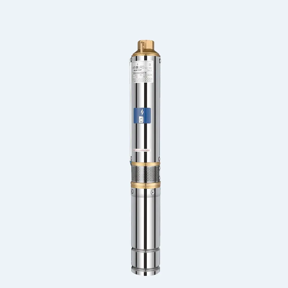 Solar DC 3" Submersible Water Well Pump – 48V 1HP – MPPT Controller, Brushless – WBS Pump