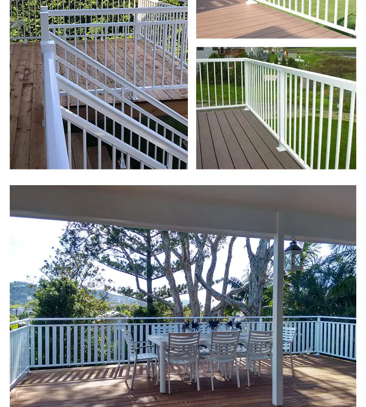 Modern Aluminum Stair Handrails Balustrades Handrail Accessories