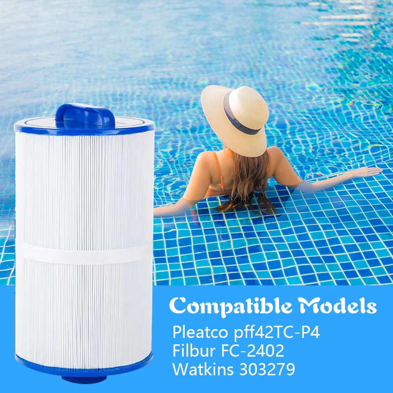 10 Micron Reusable Swimming Pool Filter Cartridge for Industrial Water Purifiers and Water Desalination