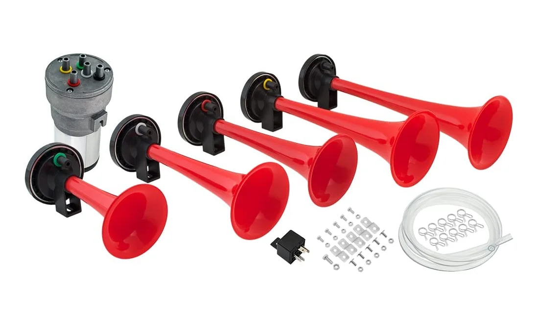 Five Trumpet La Cucaracha Music Sound Air Horn With Compressor Buy