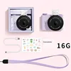 Awesome Purple Camera+16G Card+Stickers+Lanyar