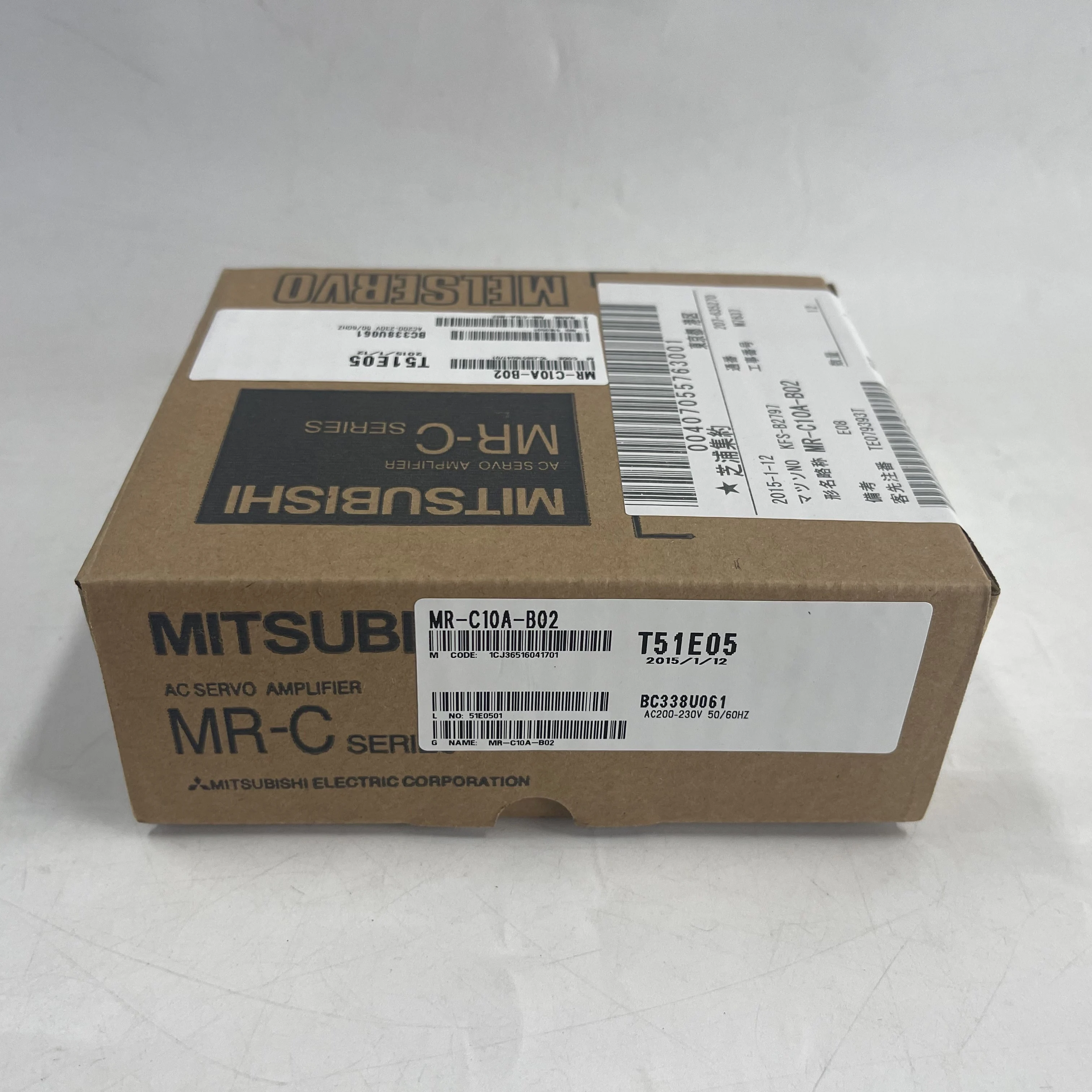 MITSUBISHI AC Servo Amplifier MR-C10A-B02 MITSUBISHI AC Servo Amplifier MR-C10A-B02
