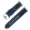 Fibbia blu-argento K009S