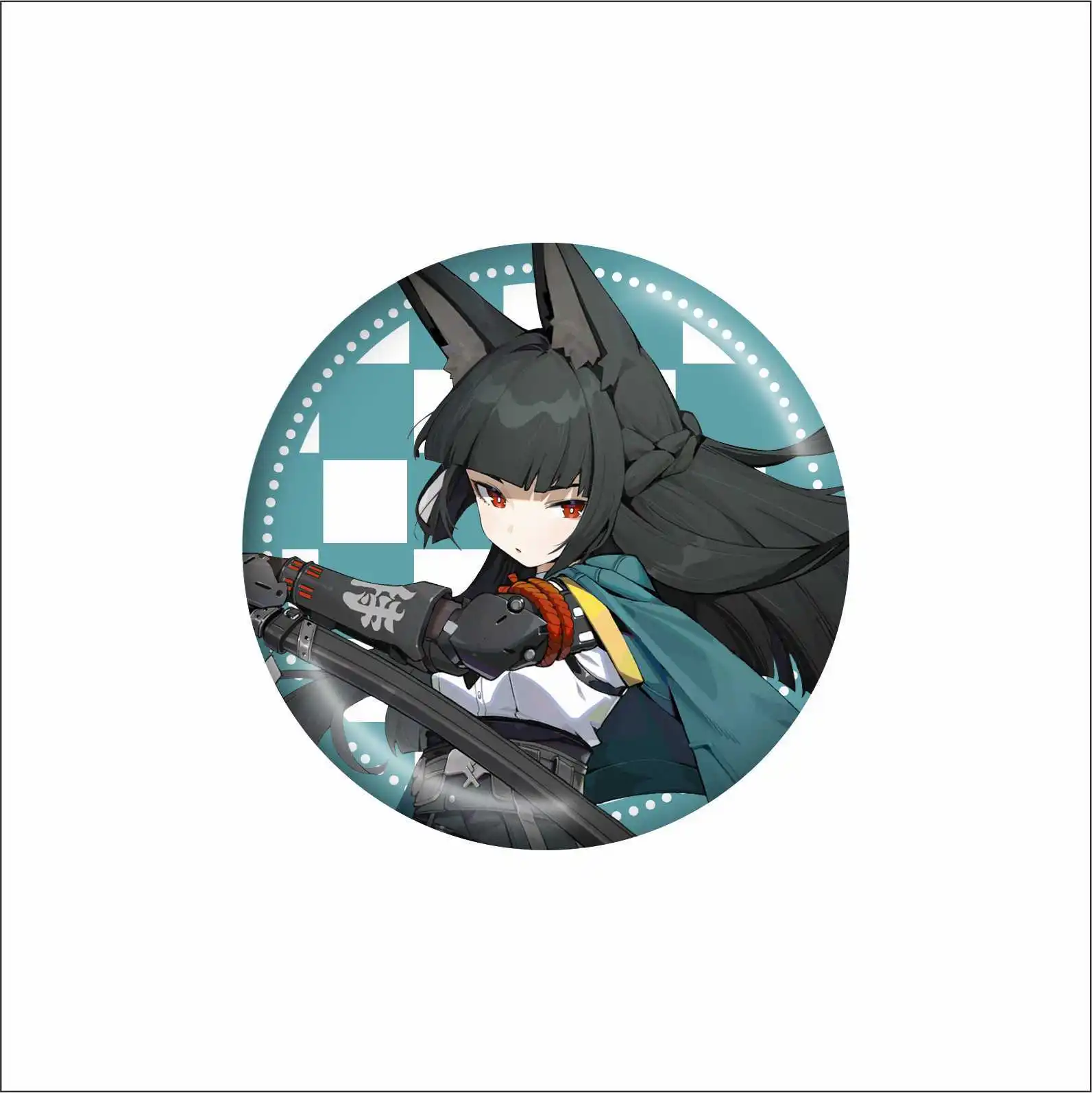 Cosplay Zenless Zone Zero Anby Corin the Kid Badge Pin