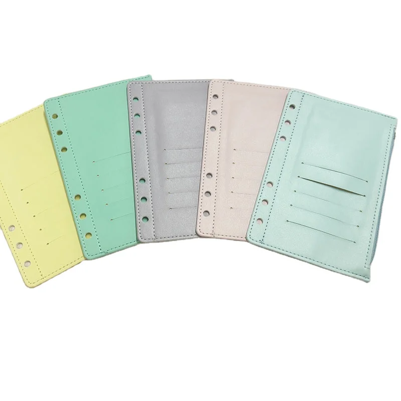Wholesale Custom A6 PU Envelope Inserts Cash Envelope Budget System Binder Card Binder Envelopes Zipper Binder Pouches Wholesale Custom A6 PU Envelope Inserts Cash Envelope Budget System Binder Card Binder Envelopes Zipper Binder Pouches