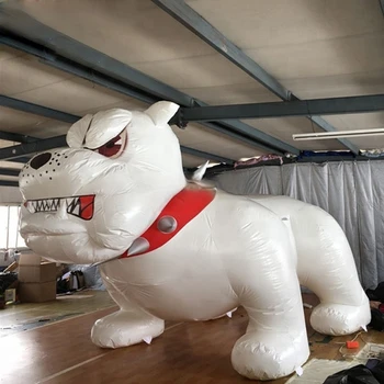Hot sale 3mlong fiercely giant inflatable dog advertising inflatable bulldog for event decoration