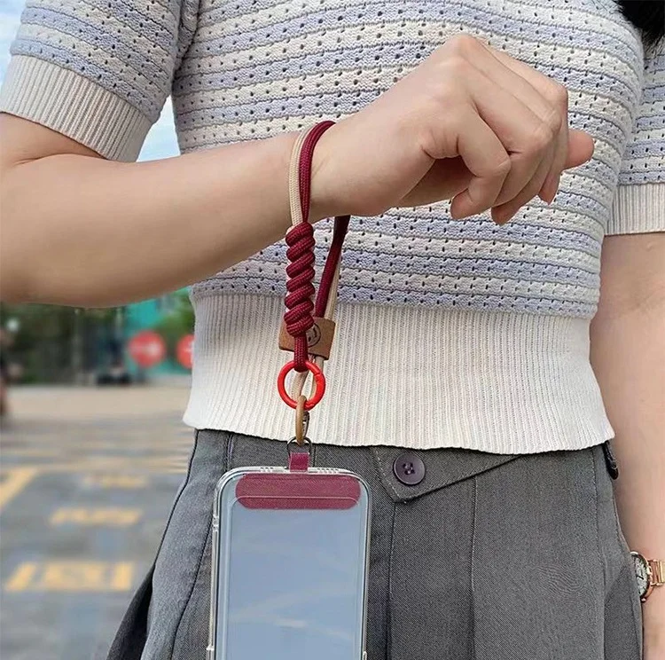 product laudtec universal nylon phone strap smile face design compatible with all mobile phones-7