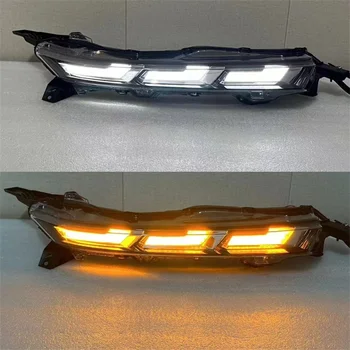 LED Daytime Running Light DRL Turn Lamp with Fog Lights for Mitsubishi Pajero V93 V97 Montero Shogun 2015 2016 2017 2018 2019