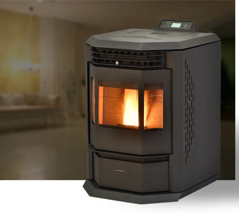 High Quality 20kw 24kw Water Home Heating Fireplace Wood Pellet Burner