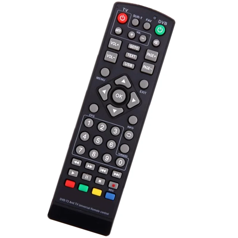 IR Universal Remote Control Replacement for TV DVB-T2 for Satellite Television Receiver Home Use