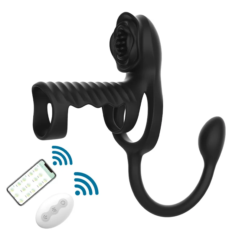 Rose Fine Ring Vibrator für Männer – Sexspielzeug für Paare zur klitoralen Stimulation und für mehr Lust beim Masturbieren_voghion.com