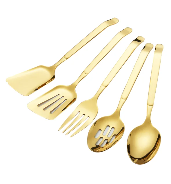 Golden Tasting Spoons