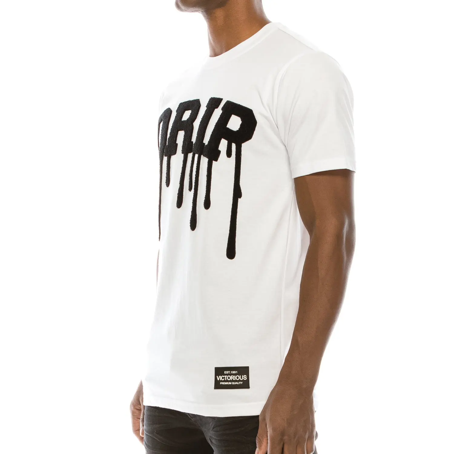 White Tshirt,Custom Embroidered Tshirt 