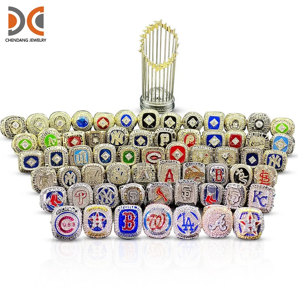 Hot Selling 1960-2022 MLB Baseball Championship Ring Set with