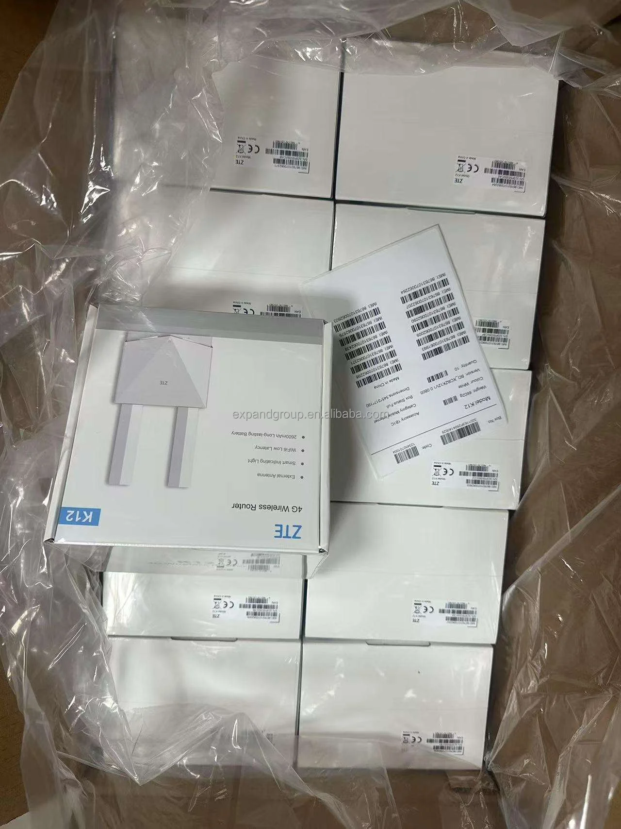 ZTE K12 WiFi6 4G LTE CPE Router 2600mAh Battery Cat4 300Mbps 4G ...