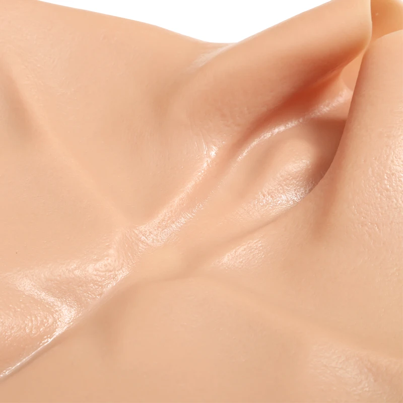 Provide Sample Cosplay Artificial Simulation Men Body Shaper Fake Muscle Shirt Silicon Muscle Suit Costume Silicone Breast