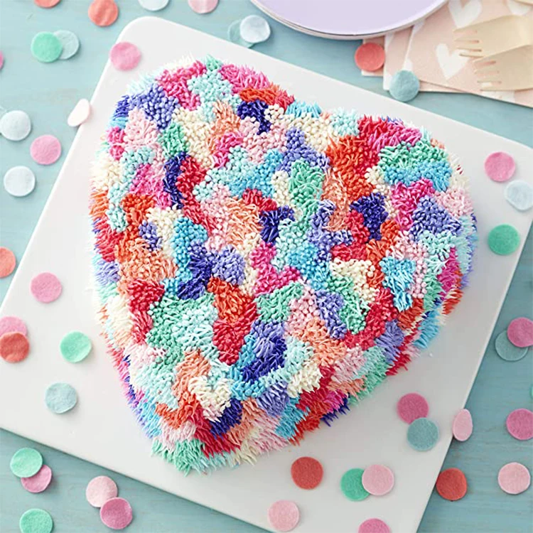product x670 670ml eco friendly heart shape gold foil pan chocolate candy ice cream cake cup disposable aluminum foil container-10
