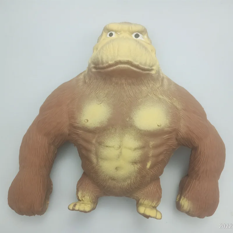 Squishy Stretch Monkey Squeeze Toy Stress Relief Fun