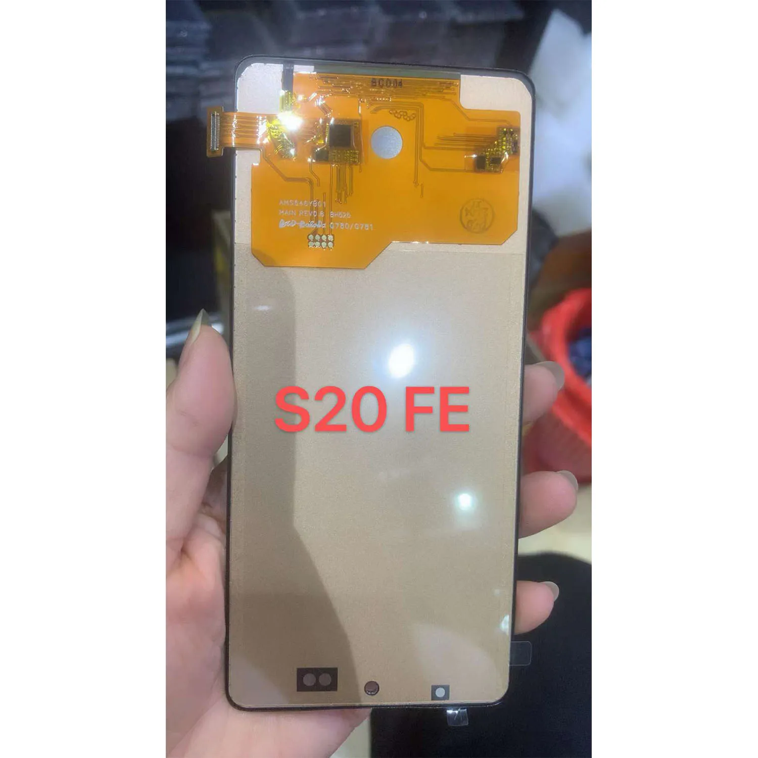 Factory Price Original Mobile Phone LCDs for SAMSUNG GALAXY S20 FE S20fe  LCD DISPLAY GH82-24220A