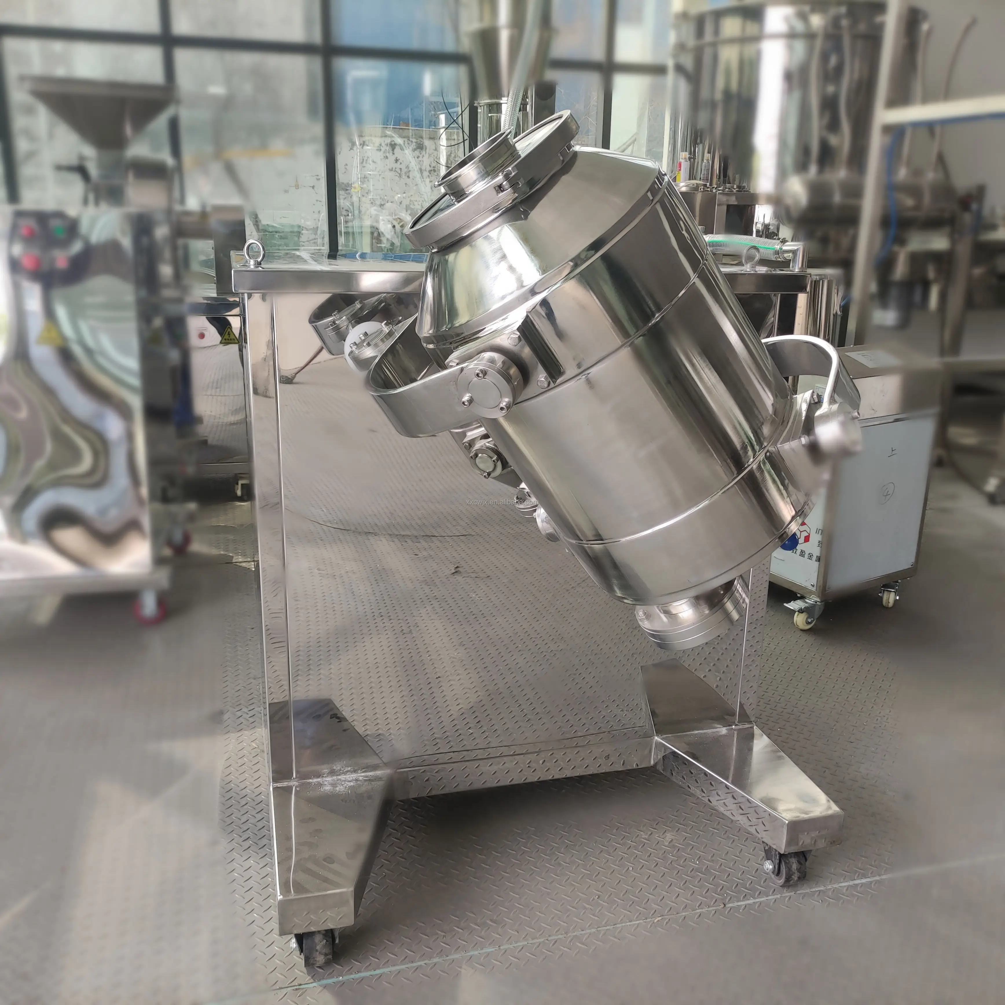 ChenWei Lab Scale 2l 5l 10l 3d Motion Mixer 3d Mixing Machine Three Dimensional Swing Mixer Powder Mix Machine