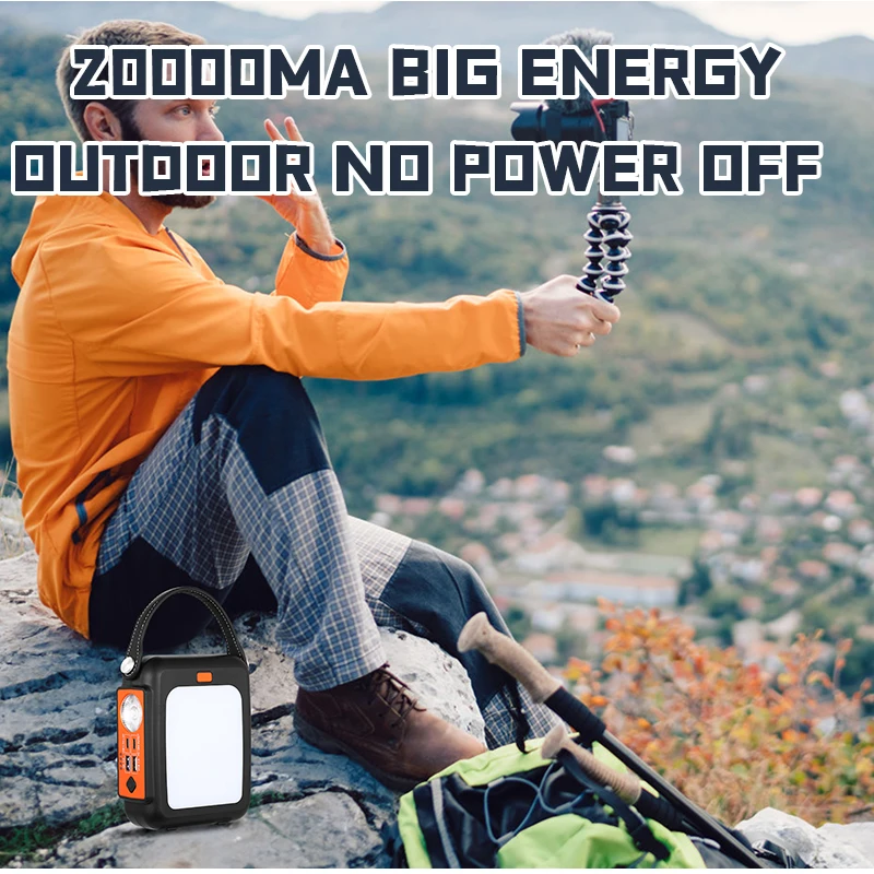 Mini Generator Portable Charging Power Stations 20000mah Pd Qc3.0