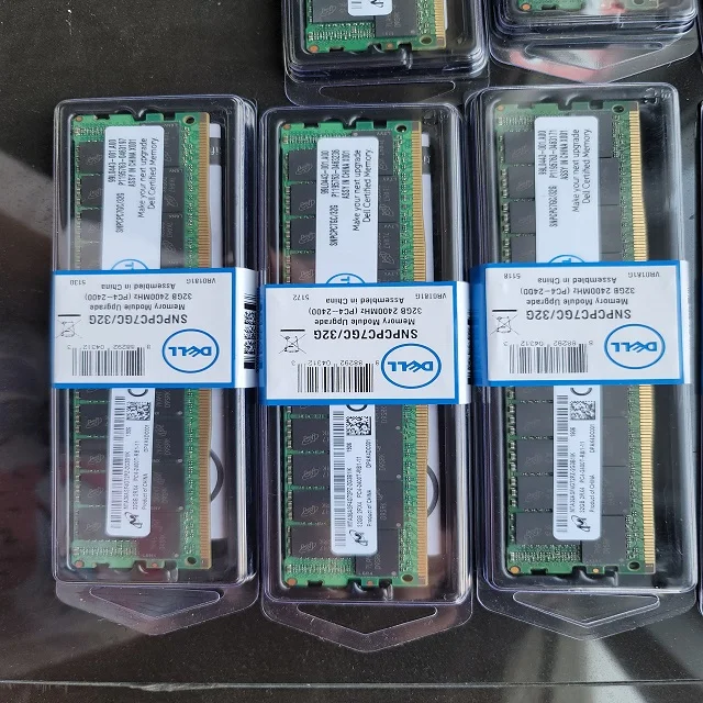 Wholesale DELL memory new 8GB 16GB server ram DDR4 RDIMM 2666MHz 2933MHz 3200MHz 4800mhz