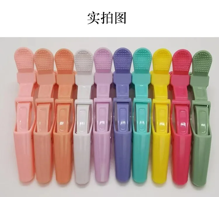 Красочные зажимы для волос типа «крокодил», Профессиональные парикмахерские зажимы, женская заколка для волос «крокодил», заколка для волос, инструмент для укладки волос в салоне