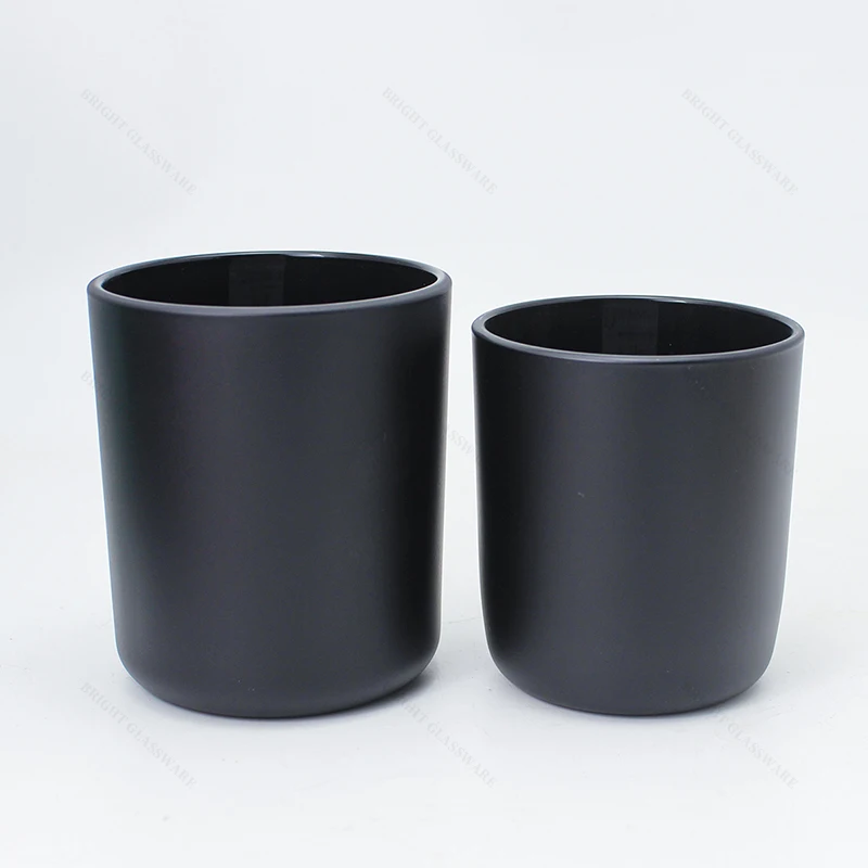 Wooden Wick Supplier Glass Candle Holders 12oz Aura Vessels Unique