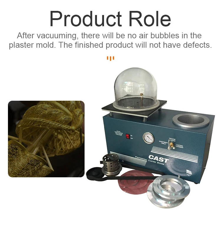Jewelry Tools Gold Silver Jewellery Vacuum Casting Machine 2l Casting