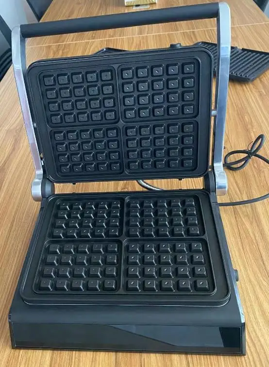 Grill Electric Detachable Digital Control Contact Grill Panini Press ...