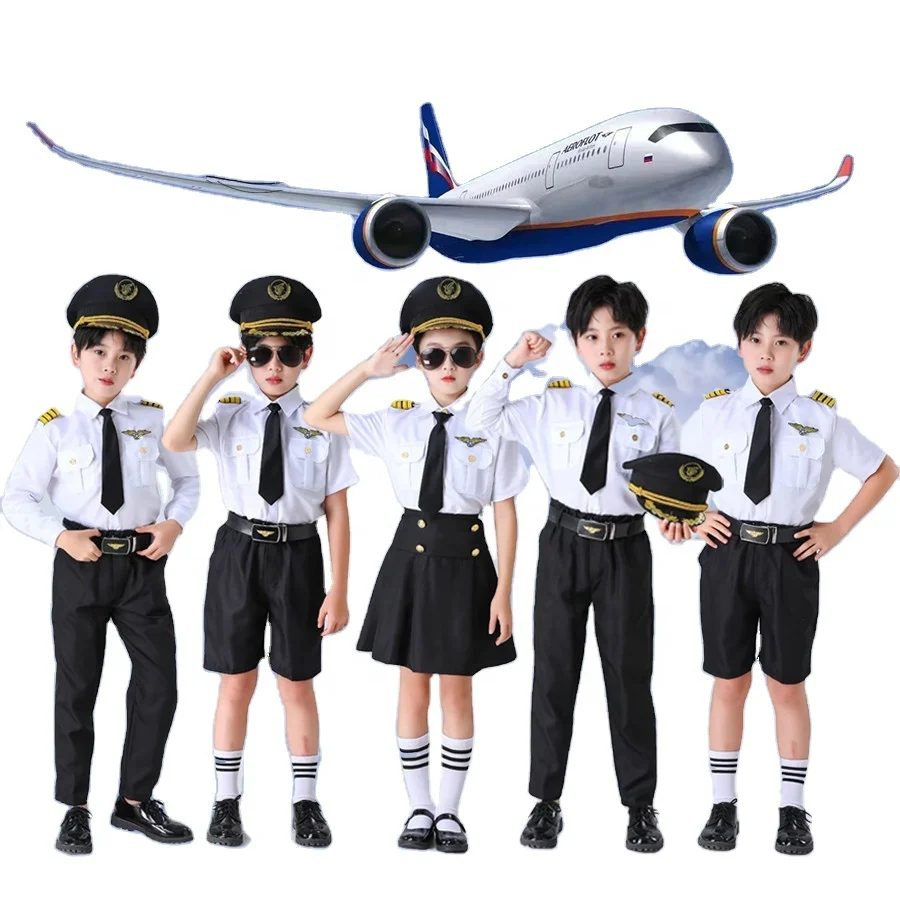 Brand New Airplane Pilot Unisex Child Costume 