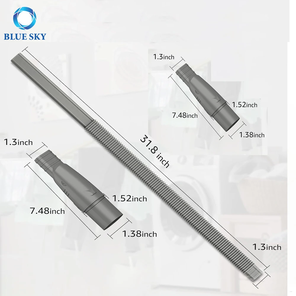 Vacuum Hose Dryer Vent Cleaner Kit For Sharks Series Nv350 Nv351 Nv352