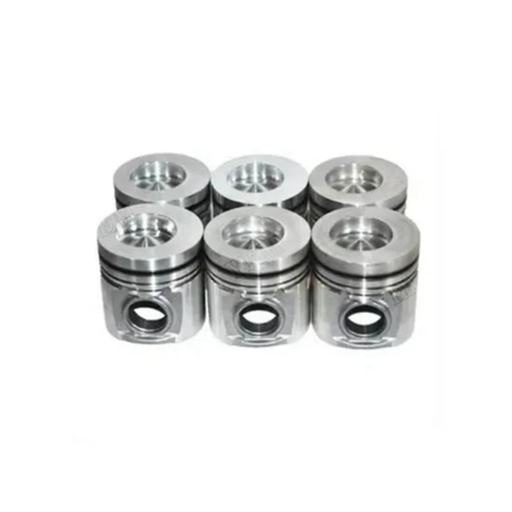 6PCS Piston 3919564 for Engine 6CT 6C C8.3 6CTA 6CT8.3