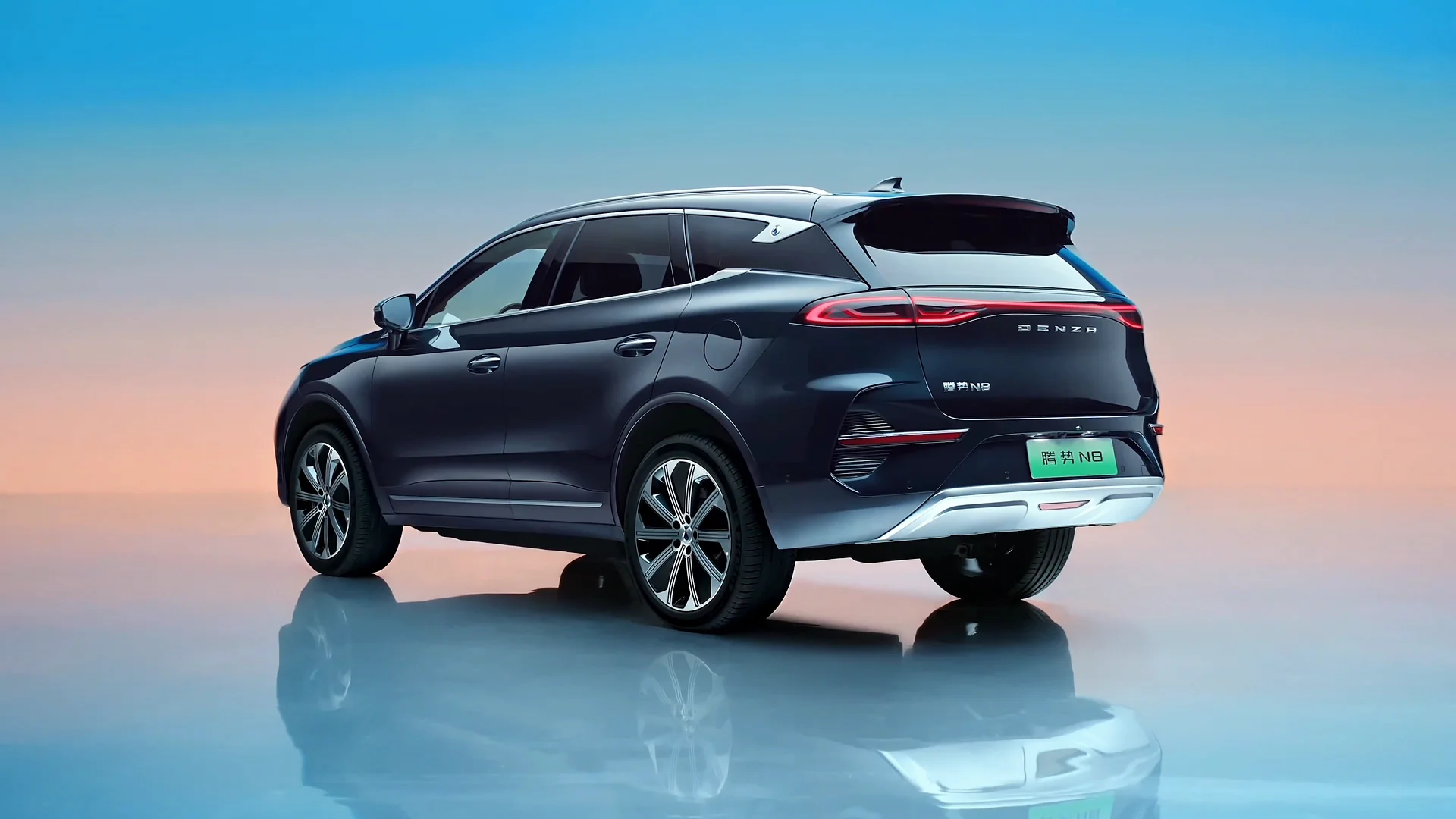 2023 4wd Long Range Ev Cars Byd Tengshi Denza N8 New Energy Vehicles