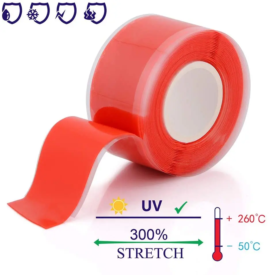 Bg Fiber Fixing Rubberized Waterproof Super Adhesive Tape Stop Leakage