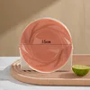 Assiette à pâtes 15cm - rose