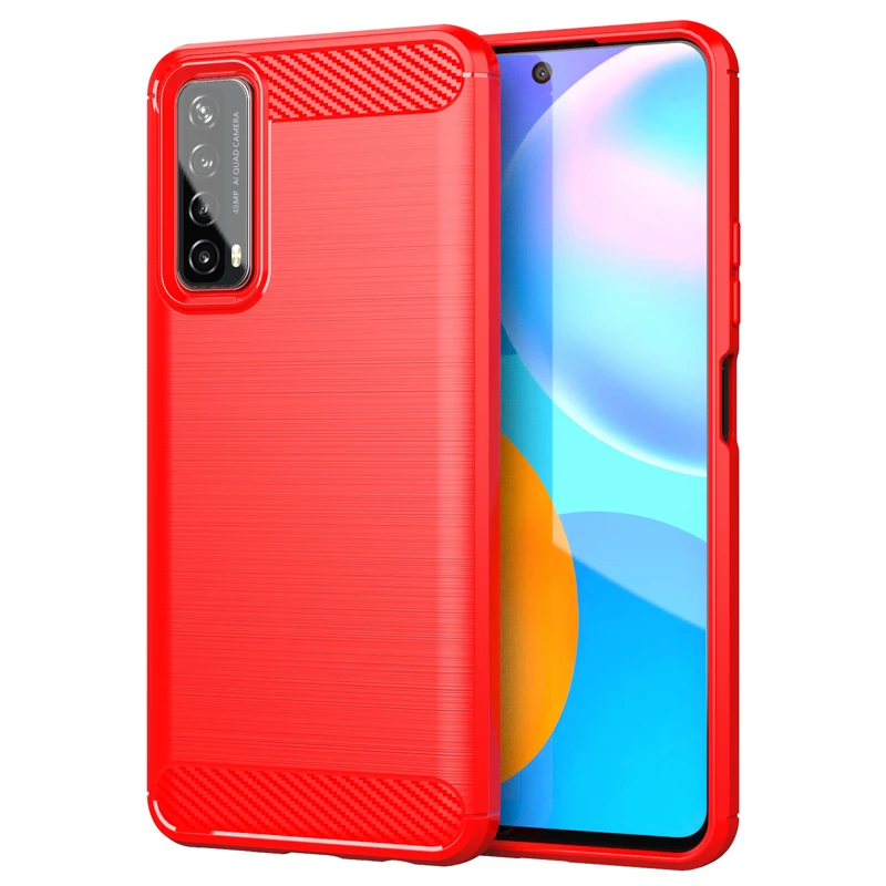 REY Cover in Gel TPU Trasparente per Huawei P Smart 2020, Ultra Sottile 0,33 mm, Morbido Flessibile, Custodia Silicone