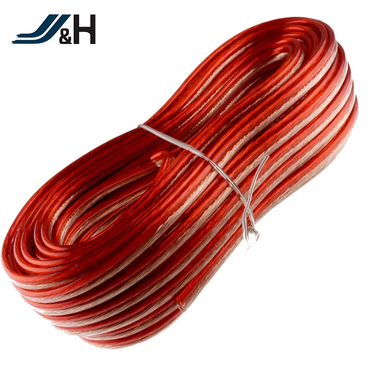 CCAM CCA Conductor Drop Wire Red and Black Color Speaker Cable for Sound