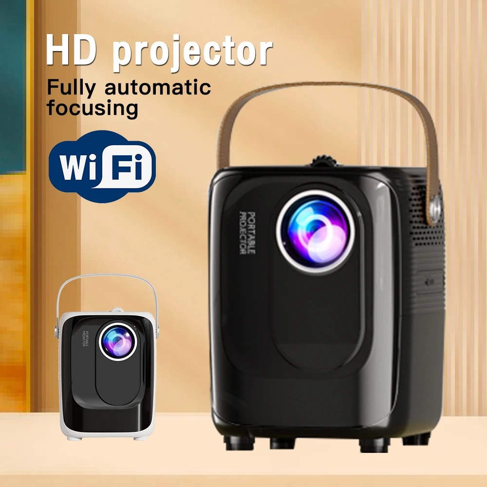 2023 Mobile Phone Mini Portable Projector A007 DLP 1080p Smart Android Wifi BT Quad Core for Home Theater Outdoor Meeting