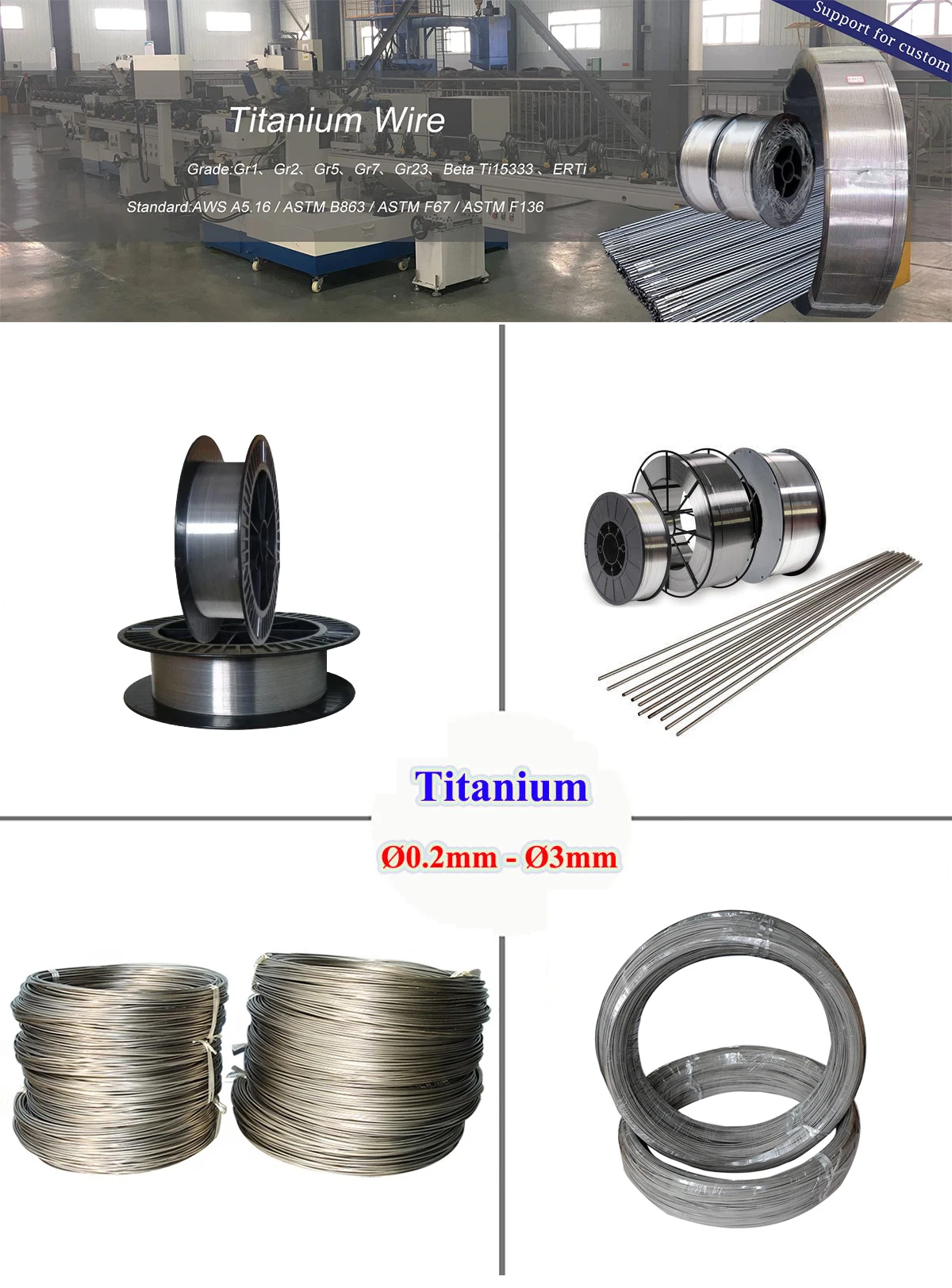 Manufacturer Sterile Orthodontic Round 1x7 Fishing Wires Device Price