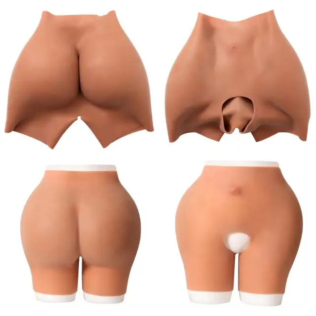 Xinxinmei Silicone Butt Artificial Open Crotch Hip Lifter  Buttock Silicone  And Butt Lifter Bum Lift Shaper Silicone Buttocks