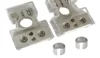 881 Silver + shell + silver gasket