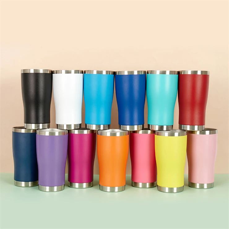 Wholesale Curved Tumbler 20oz - Stainless Steel Vacuum Insulated