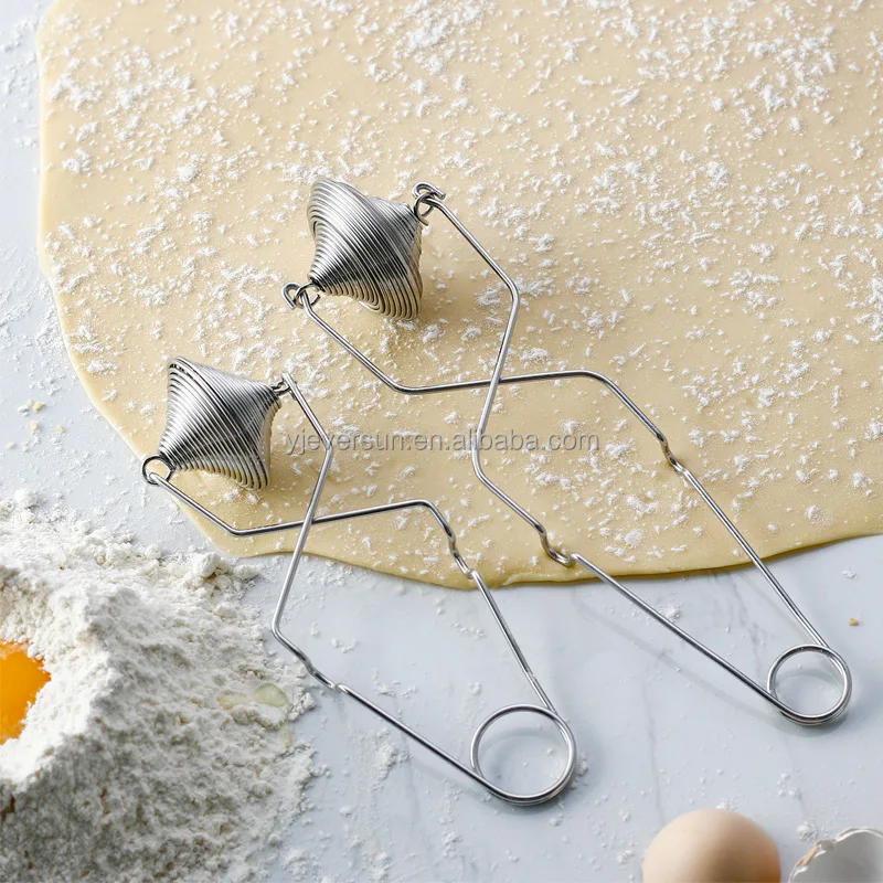 Stainless Steel Handheld Baking Spring Action Flour Duster Sifters